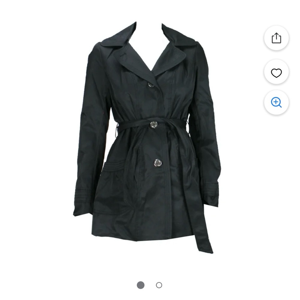 Laundry Women's Black Belted Jacket